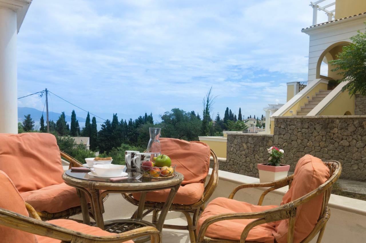 Sunshine Home 3 With Sea View Alepou Exterior foto